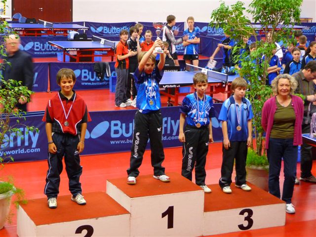 Bastien Rembert, médaillé de bronze en -11 ans